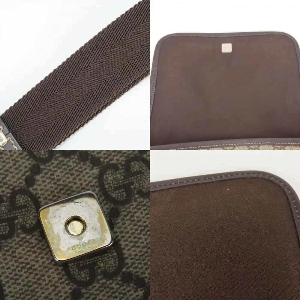 GUCCI Brown Leather Shoulder Bag - Picture 8 of 11